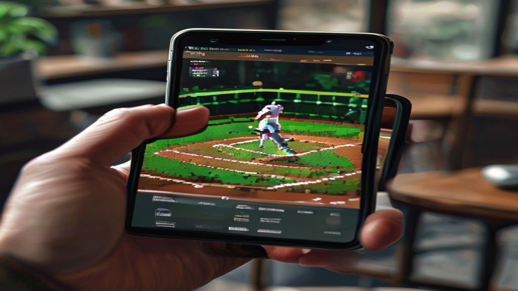 Ribbie turns real-time baseball stats into arcade-like, pixel-art broadcasts