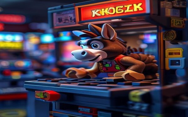 Lego Donkey Kong Mario Arcade Machine Details