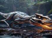 T rex fossil found in new Jurassic World Rebirth trailer