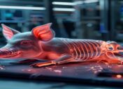 Ultrasound Stimulates Bone Regeneration in Broken Pig Bones