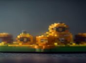 Lego Super Mario World Retro Art Piece Analysis